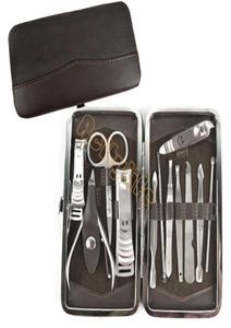 Vendre 2014 Nouvel ensemble de soins de l'ongle Utilitaire Kit Clipper à ongles Kit de manucure en acier inoxydable Outils 4775 0046600697