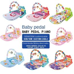 Venta de juguetes para bebés Pedal Piano 0-1 AÑO Old Born Piano Game Game Gift Regalo de Navidad Suministros de madre e hijos 240528