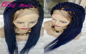 Vendre des tresses Crochet Braids Long Wig Braid Braid Wig Full Lace Front Jumbo Traids Wig Hair Synthetic for African Braids4093741