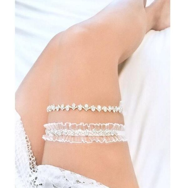 Vente européenne et américaine sexy dentelle mariée jarretière ceinture gaze dentelle cuisse anneau dentelle mariage jarretière ceinture 3030