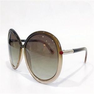 Vente du gradient TR Lunettes de soleil 162 Cadre Round Lumière et Lunes de protection UV400 de qualité supérieure à style polyvalent confortable 224y