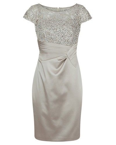 Selling Knee Length Tafetta Mother of the Bride Dresses for Wedding In Stock with Lace Sash256U