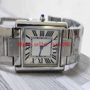 Verkoop van luxe klassieke serie damesmode horloges witte wijzerplaat roestvrij staal hoge kwaliteit 28 mm quartz dames wom182g