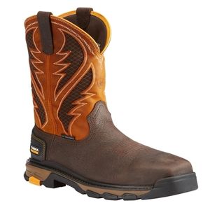 Vente hommes bottes en cuir Pu sans lacet décontracté Cowboy hiver mode Style occidental Zapatos De Hombre ZQ0476 211217