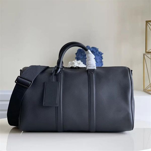 vente Hommes Designer Duffle Sacs En Cuir Véritable Bagages Femmes Nylon Sac De Voyage Toile Fourre-Tout Grande Capacité Sac D'embarquement avec S284j