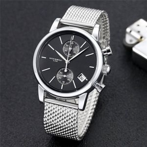 Venta de reloj de cuarzo para hombre, reloj de moda informal para hombre, todas las funciones pueden funcionar normalmente, reloj de acero inoxidable 274b