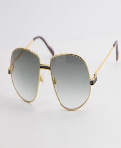 Vente de lunettes de soleil métalliques Vintage Round Eyewear Aviators Fashion High Quality Glass De Sun Glasse