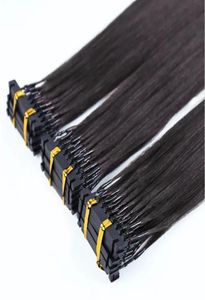 Producten verkopen Hoge kwaliteit Snelle 6D Remy Pre Bonded Human Hair Extensions Micro Ring Extensions 6d Hair Extensions9040795