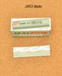 Vente de lames de rasoir de coupe de cheveux de sécurité femmes rasoir de sourcils lames d'épilation couteau de rasoir de maquillage en acier inoxydable avec 10 piècesB1753424