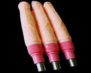 Venta de accesorios de ametralladoras sexuales C01 Silicona Big Consolador Vibrador 20 cm Toyos de sexo de largo para mujeres4545434