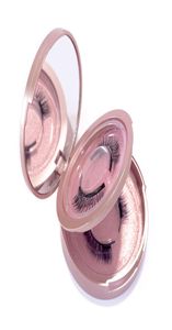 vente boîte de cils ronds chatoyants boîtes de cils de vison 3D faux faux cils étui d'emballage boîte de cils vide outils cosmétiques1157670