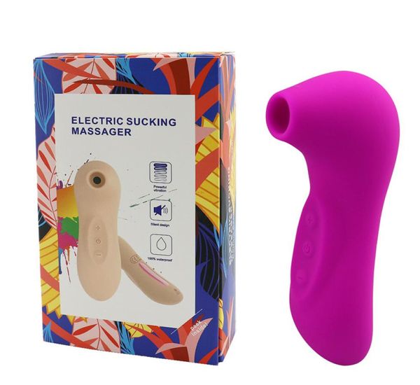 Venta de chupado Vibrador Sexo Sex Toys para mujeres 8 modos de velocidad Vibrator de succión de pezón y clítoris9666878