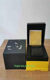 Venta de cajas de relojes de alta calidad 1884 Navitimer Watch Box Original Box Papers Bolso amarillo de cuero para Superavenger Superocean 261S3827059