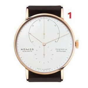 verkopend horloge uit één stuk quartz twee wijzers half horloge gelegeerd roestvrij staal horloge nomos2246g