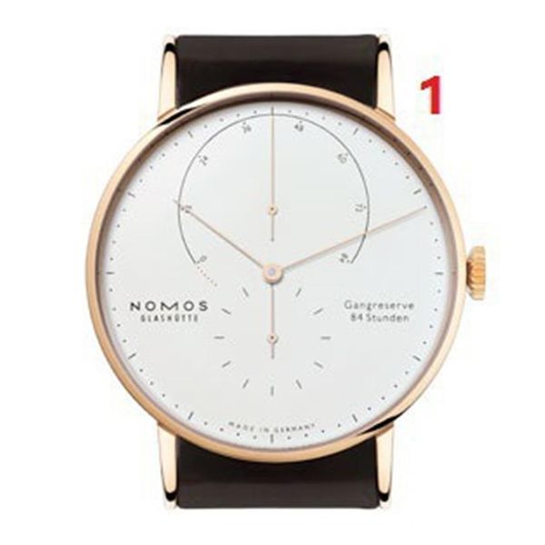 verkopen horloge een stuk quartz twee handen half horloge gelegeerd roestvrij staal horloge nomos2282m