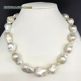 Venta de color blanco Color blanco Gran tamaño tejido nucleado forma de bola de bolas Barroque Pearl Sablo Agua dulce 100% Natural Pearls240403