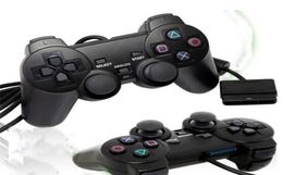 Vendre un contrôleur câblé pour PS2 Double vibration Joystick GamePad Game Controller pour PlayStation 2 MJYP3373296