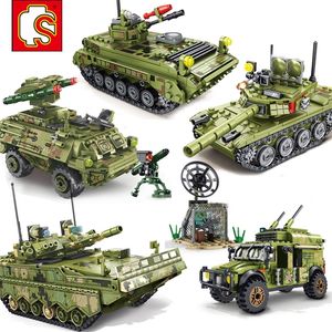 Sembo Véhicules militaires kit de modèle swat team tank avion Avions Soldats minifig blocs de construction BRICOLAGE brique enfants jouets Guerre mondiale 2 220715