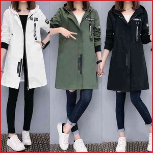 Semfri veste femmes automne hiver Chaqueta Mujer grande taille mince vêtements de Baseball K Pop longueur moyenne coupe-vent manteaux