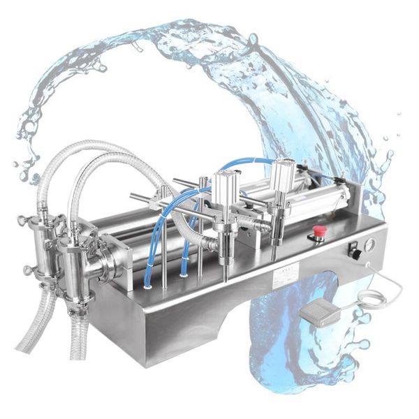 Máquina llenadora multifunción de pasta líquida de pegamento de gel semiautomática