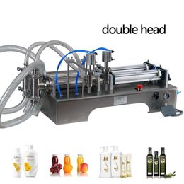 Semi Automatic Liquid Filling Machine Stainless Steel Commercial Packaging Machine Quantitative Filler 50-500ml