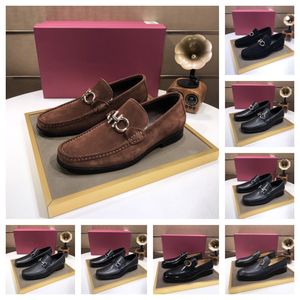 Chaussures formelles de créateurs en cuir semi-formelles pour hommes