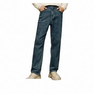 Semir Jeans Hommes 2023 Hiver Nouveau Rétro Fi Pantalon droit confortable x6HW #