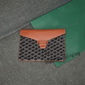 Bolsa Senat Bolsa de sobre Diseñador de lujo Viaje Maquillaje Artículos de tocador Bolso pequeño para mujer Cartera de diseñador Bolsa de viaje Bolsa de almacenamiento Bolso Bolso de moda Bolso de cuero