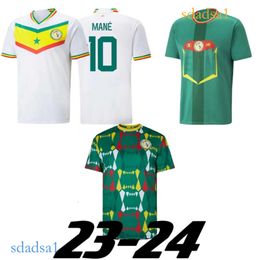 Sénégal 1 Star Soccer Jerseys 22 23 National Mane Gueye Koulibaly Sarr Maillot de Football Shirt 2023 Retro Vintage Classic Uniforme