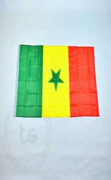 Sénégal Sénégalais Banner Flag 90150 cm suspendu le drapeau national Décoration de la maison Sénégal Sénégalais Banner5723213