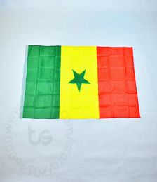 Sénégal Sénégalais Banner Flag 90150 cm suspendu le drapeau national Décoration de la maison Sénégal Sénégalais Banner 2337254