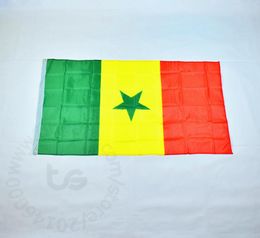 Sénégal Sénégalais Banner Flag 90150 cm suspendu le drapeau national décoration de la maison Sénégal Sénégalais Banner4705203