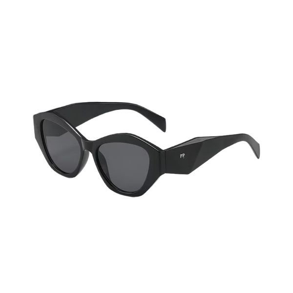 Gafas de sol de diseñador senior gafas circulares de diseñador lentes de vidrio con montura dorada gafas de sol de mujer gafas de sol de diseñador de marca gafas circulares de 6 colores