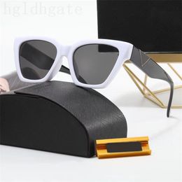 Senior designer zonnebril voor dames p outdoor zonnebril dik frame met driehoekige letters versieren lunette schildlens acetaat bril klassiek aaaaa PJ086 H4