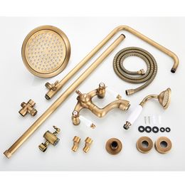 Senlesen Shower Robinet Shower Shower Shower Shower Set Brass Home Murd Mounts Golden / Chrome / Antique Brass / Orb