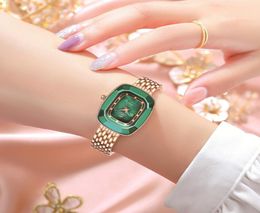 Seno Brand CWP Observe la excepcional alta definición de la mujer Bright Watches Watch Watch Band Mineral Hardlex Glass Wristwa1314400