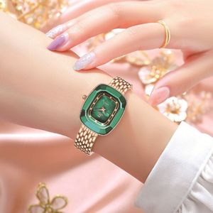 Seno Brand CWP Attention exceptionnelle haute définition Bright Womens Watches Quartz Watch Band Mesh Mineral Hardlex Glass Femme Wristwa339g