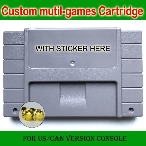 SENS mutil-jeux cartouche pour console SNES peut mélanger votre commande livraison gratuite Via DHL batterie économiser Version US/CAV