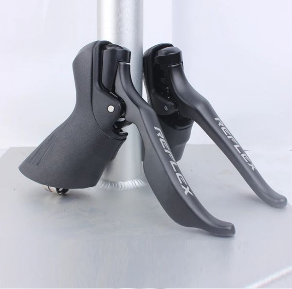 Sensah Road Bike Shifter 16/18/20 Speed Bike Shifter 2x7 2x8 2x9 2x10 Speed Brake Lever pour Shimano Tiagra Sora Claris