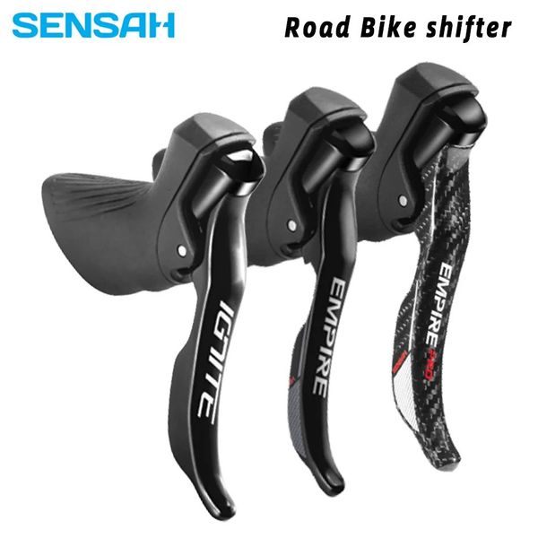 Sensah Road Bike Shifters 2x7 2x8 2x9 2x10 2x11 Speed ​​Brake Lever 182022 Bicycle Derilleur pour Tiagra Ultegra105 R7000 231221