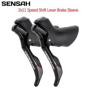 Sensah Team Pro STI 2x11 Speed ​​Road Road Road Shifter Lever Brake Bicycle Derilleur Groupset pour Shimano 5800 6800 R7000 R8000 parties 231221