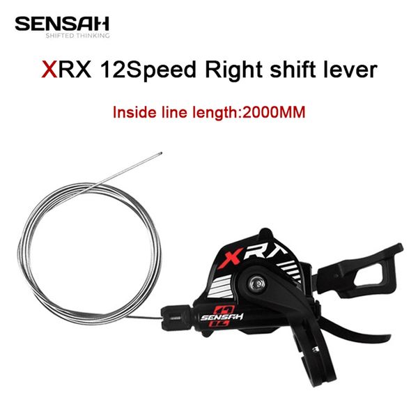 Sensah xrx 12Speed Mtb Bike arrière Derilleur Shifter Lever Groupset 12V 13T Guide Wheel Bicycle Accessoires pour Shimano M6100