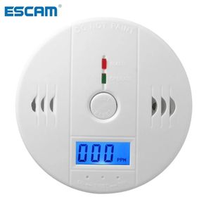 Gevoelige Home CO2 Sensor Detector Wireless CO Koolstofmonoxide Vergiftiging Rookgassensor WAARSCHUWING ALARM DETECTOR LCD -indicator