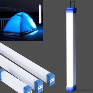 Lumières de capteur LED lumières de secours 30W 60W aimant USB lampes de Camping en plein air rechargeables pour la maison échec travail lumière R230606