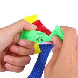 Sensory Speelgoed Marmer Bal Autisme ADHD Angst Therapie EDC Stress Relief Hand Fidget Gevlochten Mesh Easy Bend met Marble Toy