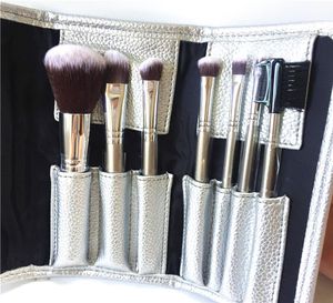 SEP Deluxe Antibactérien Brush Set 7 Brushes Antibactérien Synthetic Hair Makeup Brush Kit Beauty Cosmetics Tools1323864