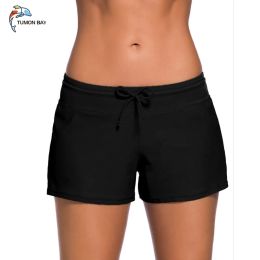 Separates 2017 Summer Beachshort Plus Swin Boardshort Womens Tankini Shorts Suits Bathing Shorts Shorts Ladies Bottom S3xl