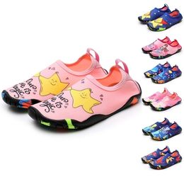 Sepatu Air Bayi Lakilaki Perempuan Kaus Kaki Lantai Antiselip Anakanak Sneakers Yoga Pantai Kolam Renang untuk Jalan 220611