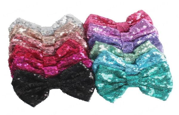 Coiffes de cheveux à paillettes 5 pouces grandes grandes grandes paillettes scintillantes rétrograde à paillettes à paillettes arc-en-ciel arc-en-ciel Alligator Hairs Barrettes ACCESSOIRES POUR B2213583