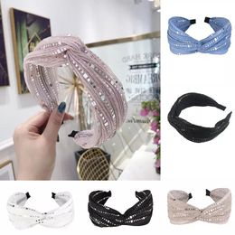 Sequin Knoop Hoofdband HOOFD BAND BAND BRAND TIE HAAR DIAMANTE BOUTIQUE ACCESSOIRES HAARBAND VOOR WOMMME SPEEKINE HOOFDBAND